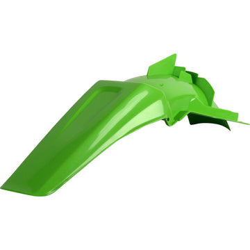 POLISPORT Fender - Rear - Green - KX 125/250 8595100001 by Polisport