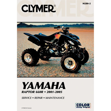 CLYMER Manual - Yamaha -YFM660R Raptor CM2802