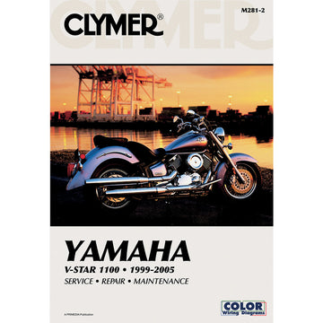 CLYMER Manual - Yamaha - V-Star 1100 CM2814