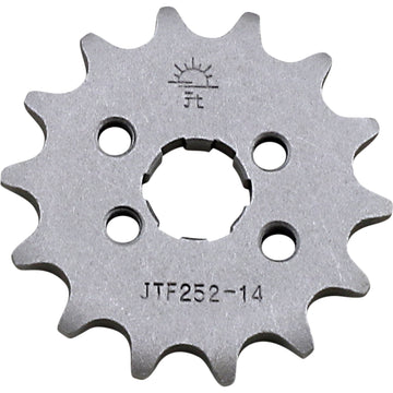 JT SPROCKETS Counter Shaft Sprocket - 14-Tooth JTF252.14 by JT Countershaft Sprockets Steel