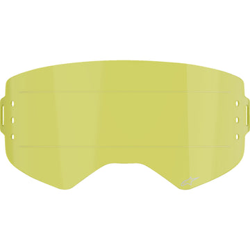 Alpinestars Supertech Lens - Roll-Off - Yellow 9100625-5115 | Goggles Parts & Accessories