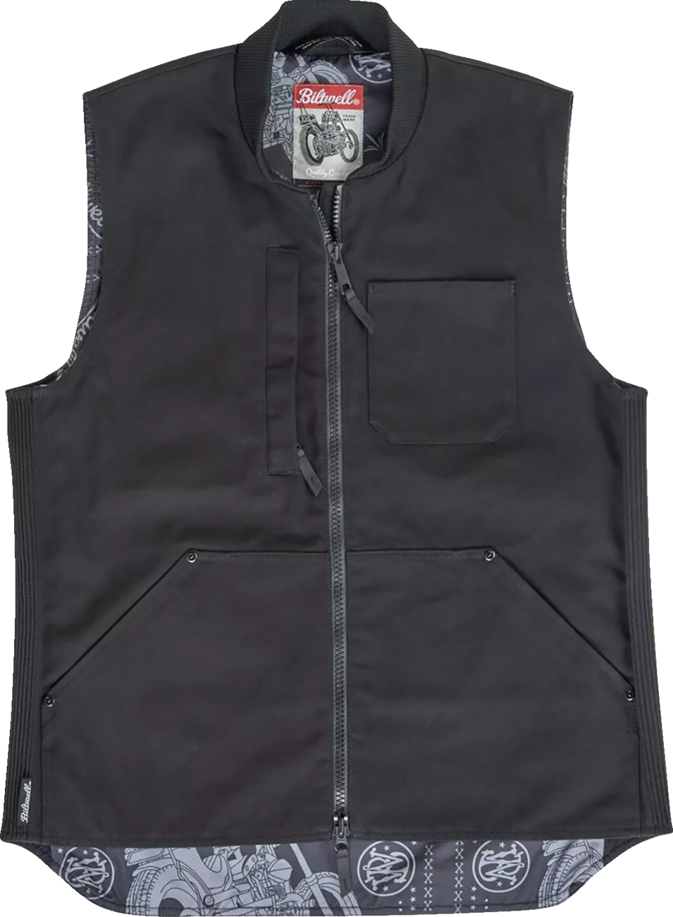 Biltwell 4 Speed Vest - Black - 2XL 8150-119-006