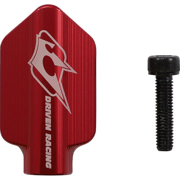 DRIVEN RACING Lever Guard Tip - Red DCTDLG-TIP-RD-L