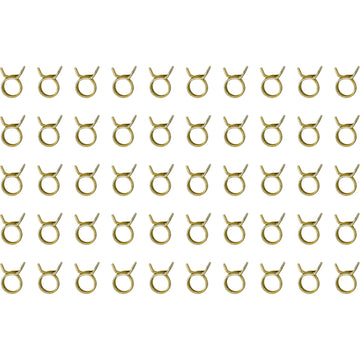 Helix Hose Clamps - Self-Tensioning - Double Wire - 5/16" - 50 Pack 111-1650 | Hardware Kits Assortments