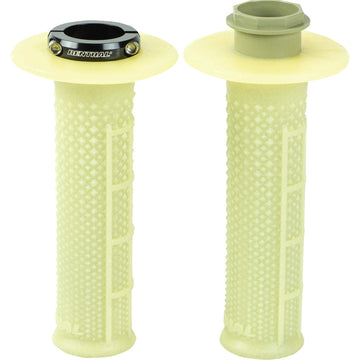 RENTHAL MX R-Works Lock-On Grips - Aramid - Taper Half Waffle G240