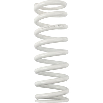 MOOSE OFFROAD Shock Spring - 63 mm OD - 63 n/mm - White 1312-1038