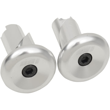 ODI Aluminum Bar End Plugs Silver