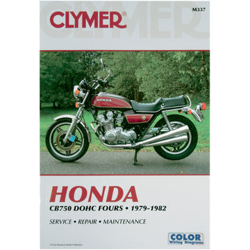 CLYMER Manual - Honda - CB750 DOHC CM337
