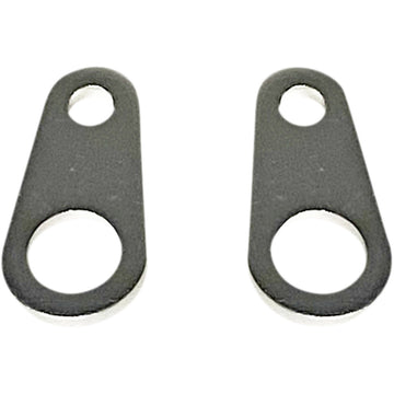 Custom Dynamics Mount - Micro Turn Signal - Straight Bracket - Silver CD-MICRO-S