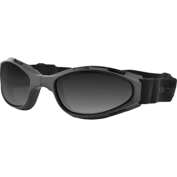 BOBSTER Crossfire Goggle - Matte Black - Smoke Lens BCR001