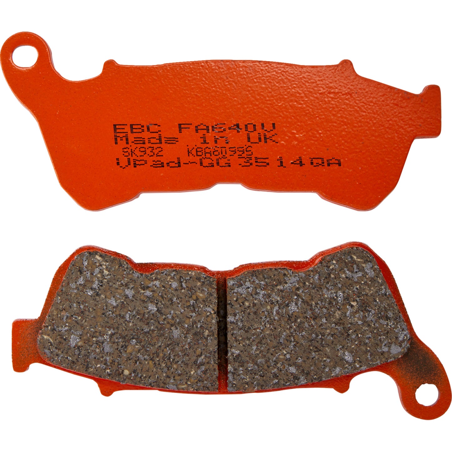 EBC Brake Pads FA640V | Brake Pads Sintered Metal