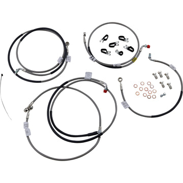 Galfer Brake Line - Stainless Steel FK003D811-6 | Brake Lines Hoses Stainless Steel