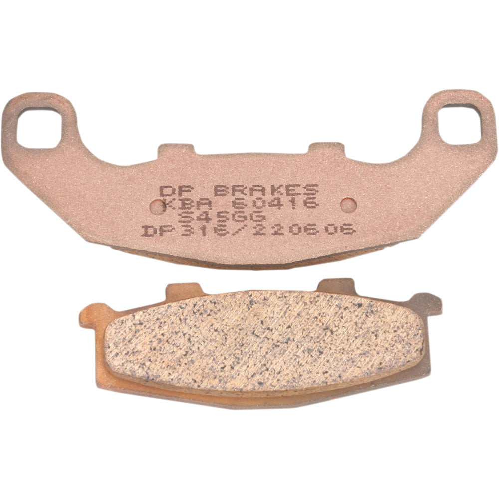 DP BRAKES Standard Brake Pads - Kawasaki DP316