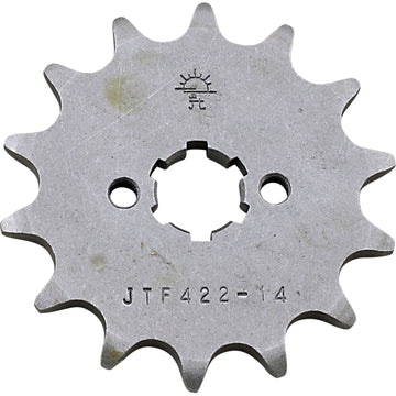 JT SPROCKETS Counter Shaft Sprocket - 14-Tooth JTF422.14 by JT Countershaft Sprockets Steel