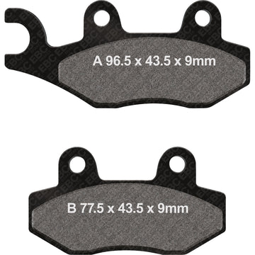 EBC HH Brake Pad SFA228HH | Brake Pads Sintered Metal