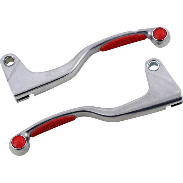 Moose Racing Lever Set - Competition - Red 1SGHA45