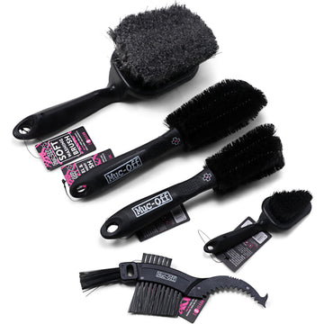 MUC-OFF Premium Brush Kit - 5-Brush Set 206