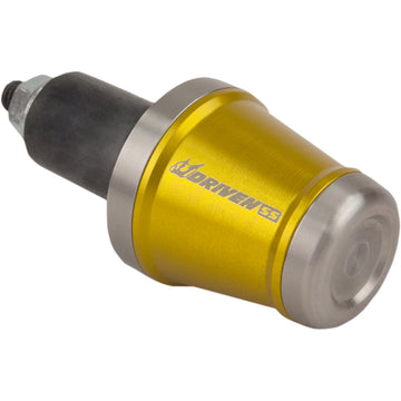 DRIVEN RACING Stainless Steel Handlebar End Weight - Gold DBEW-SS-GD