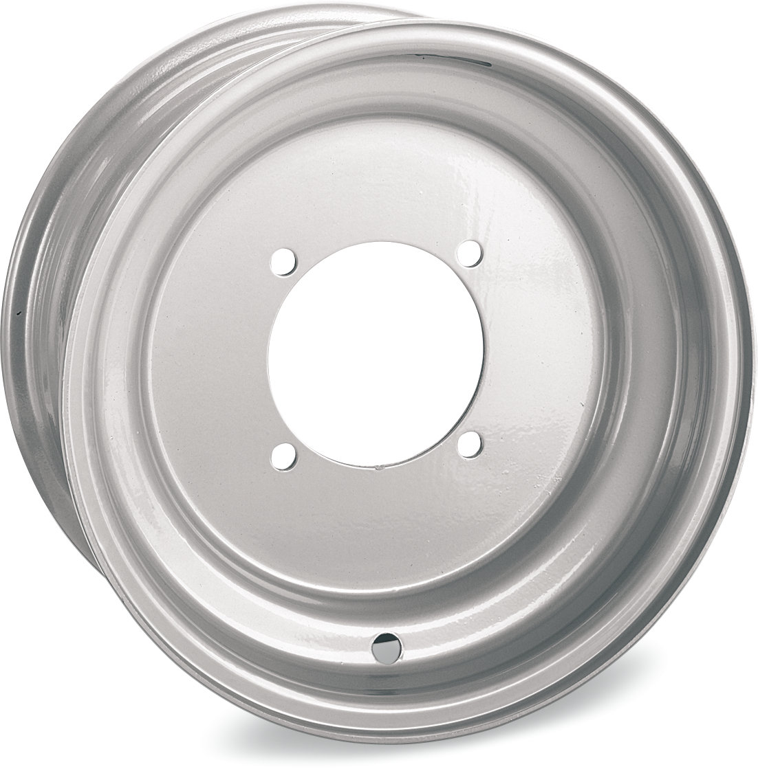 AMS Steel Wheel - Front - Chrome - 10x5 - 4/110 - 2+3 0523-697