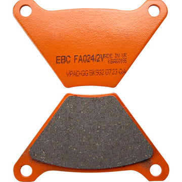 EBC Brake Pads - Harley-Davidson - FA24/2V FA24/2V | Brake Pads Sintered Metal
