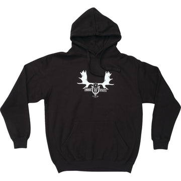 Moose Offroad MUD Euro Hoodie - Black - 2XL 3050-6968 | Sweats Mens