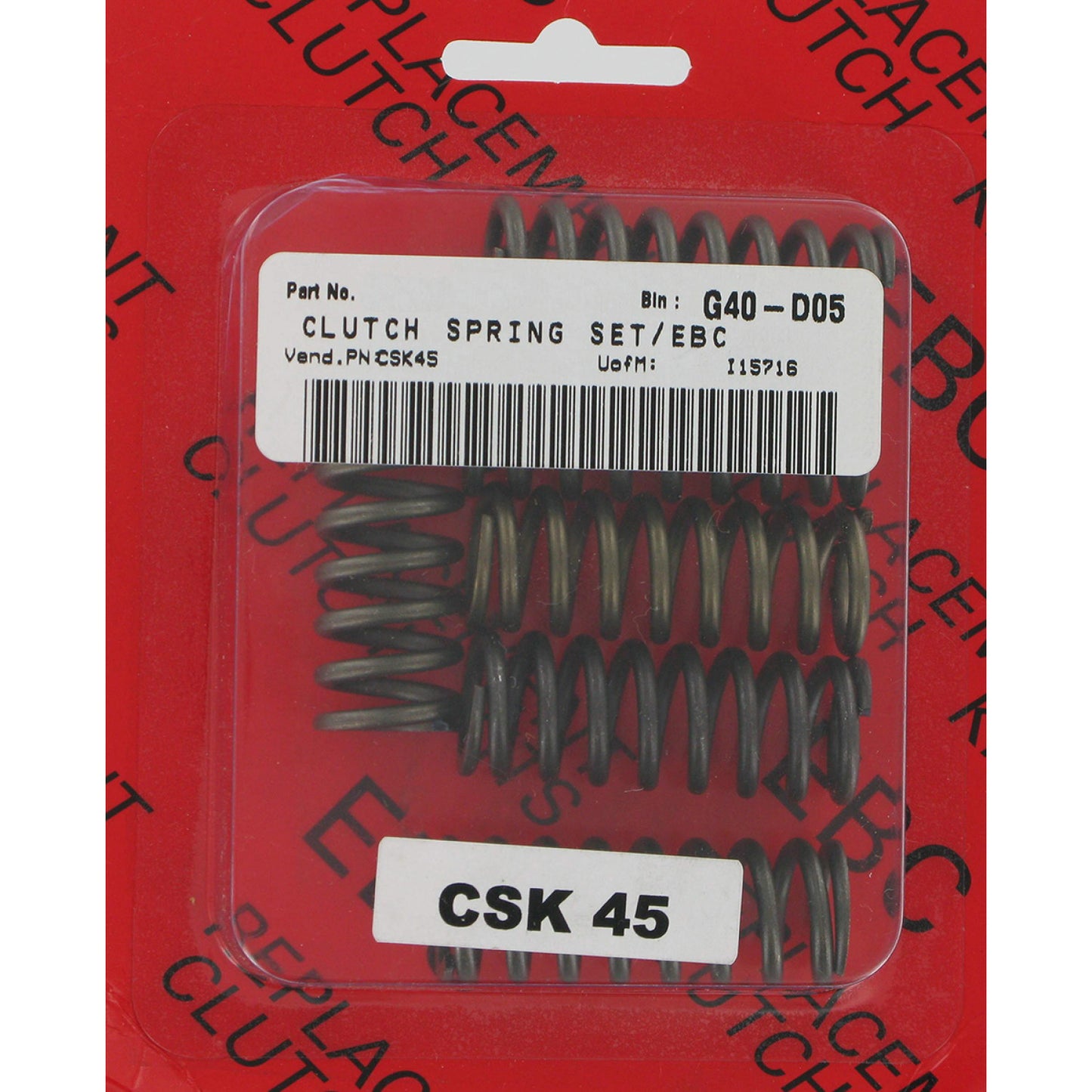 EBC Clutch Springs CSK45 | Clutch Com PO Nent Parts