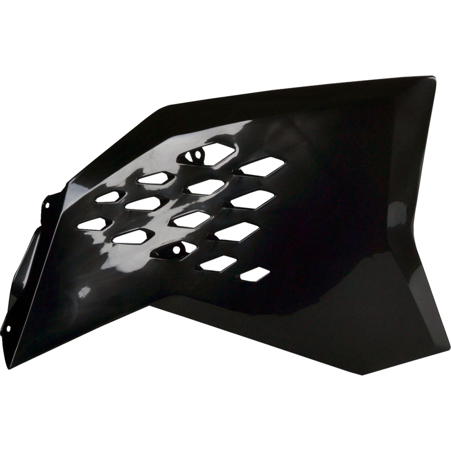 POLISPORT Radiator Cover - Black - KTM 8428200001 by Polisport