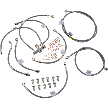 Galfer Brake Line - Stainless Steel FK003D420-9 | Brake Lines Hoses Stainless Steel