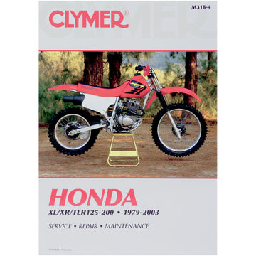 CLYMER Manual - Honda - XL / XR / TLR CM3184