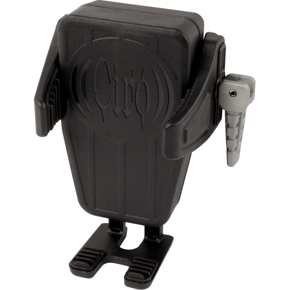 CIRO Phone Holder - Cybercharger? - Gen 2 - Black - Black Offset Perch Mount 55311