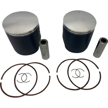 WOSSNER Piston Kit - 81.86 mm - Ski Doo K7064DA-2