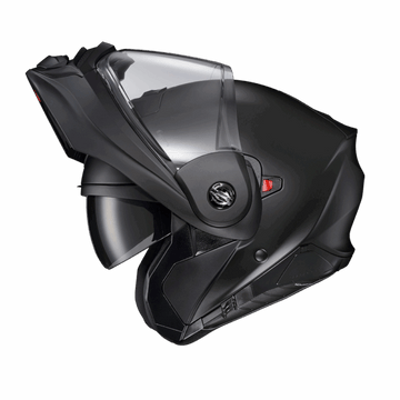 Scorpion Exo At-960 Exo-Com Modular Helmet Matte Black 2X-Large