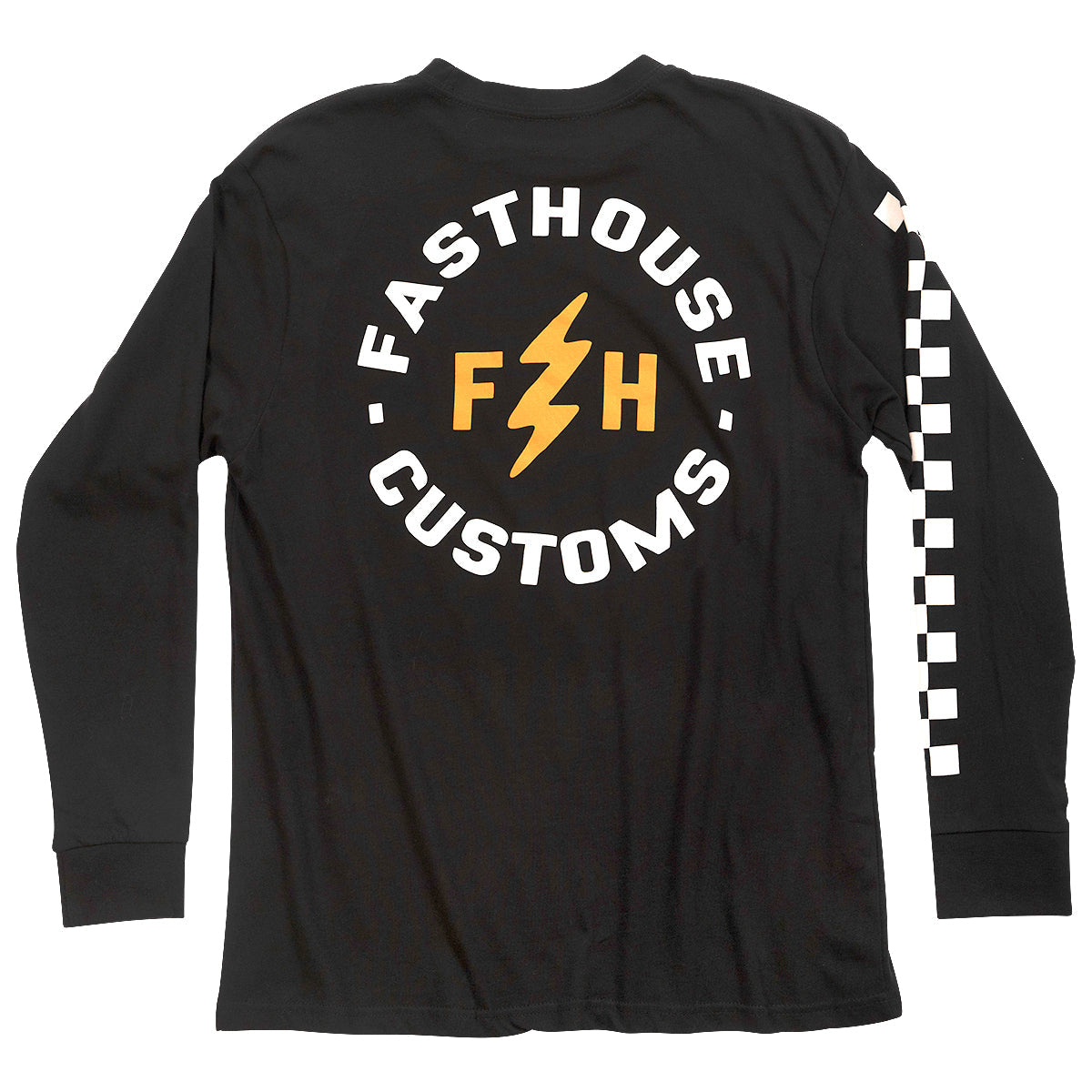 Fasthouse Easy Rider LS Tee, Black - LG