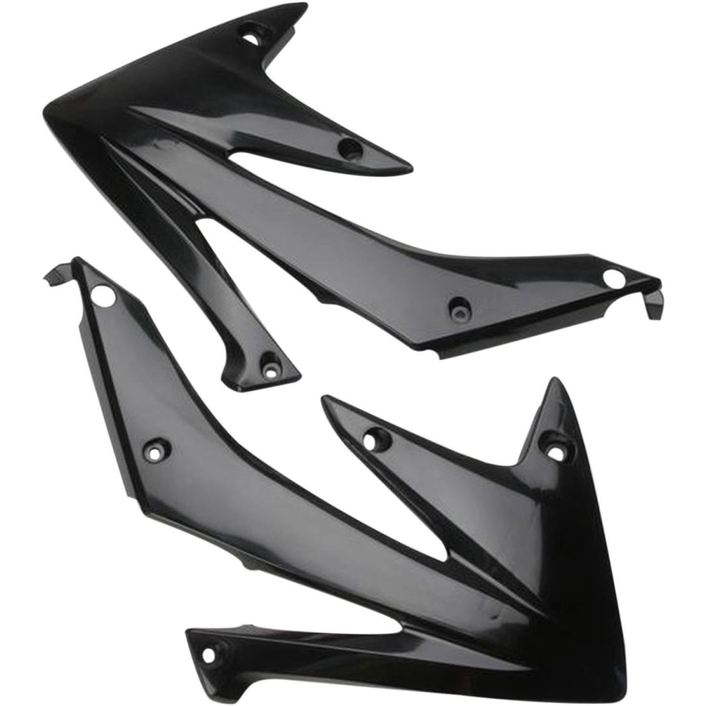 Acerbis Radiator Shrouds - Black 2043640001