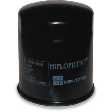 Hiflofiltro Oil Filter - Black HF171B | Oil Filters | Hiflofiltro