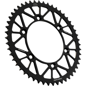 JT SPROCKETS Rear Sprocket - Suzuki - Black - 50-Tooth JTA808.50BLK by JT Rear Sprockets Aluminum/Alloy