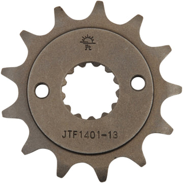 JT SPROCKETS Counter Shaft Sprocket - 13-Tooth JTF1401.13 by JT Countershaft Sprockets Steel