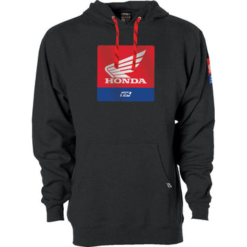 FACTORY EFFEX Honda Boxer Pullover Hoodie - Heather Charcoal - XL 26-88306