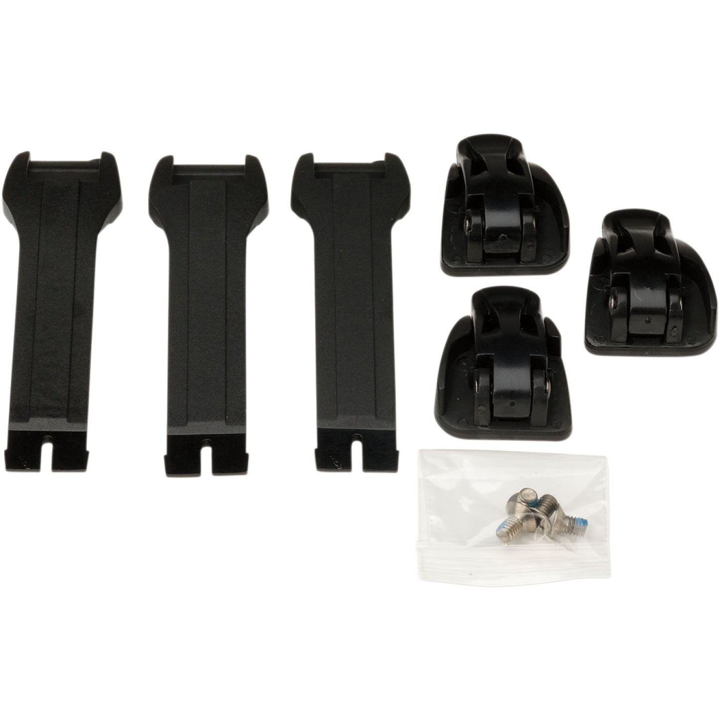Moose Racing Strap/Buckle Kit - Black 3430-0842