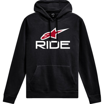 ALPINESTARS Ride 4.0 Pullover Hoodie - Black/Red/White - Medium 1214-51820-1232-M