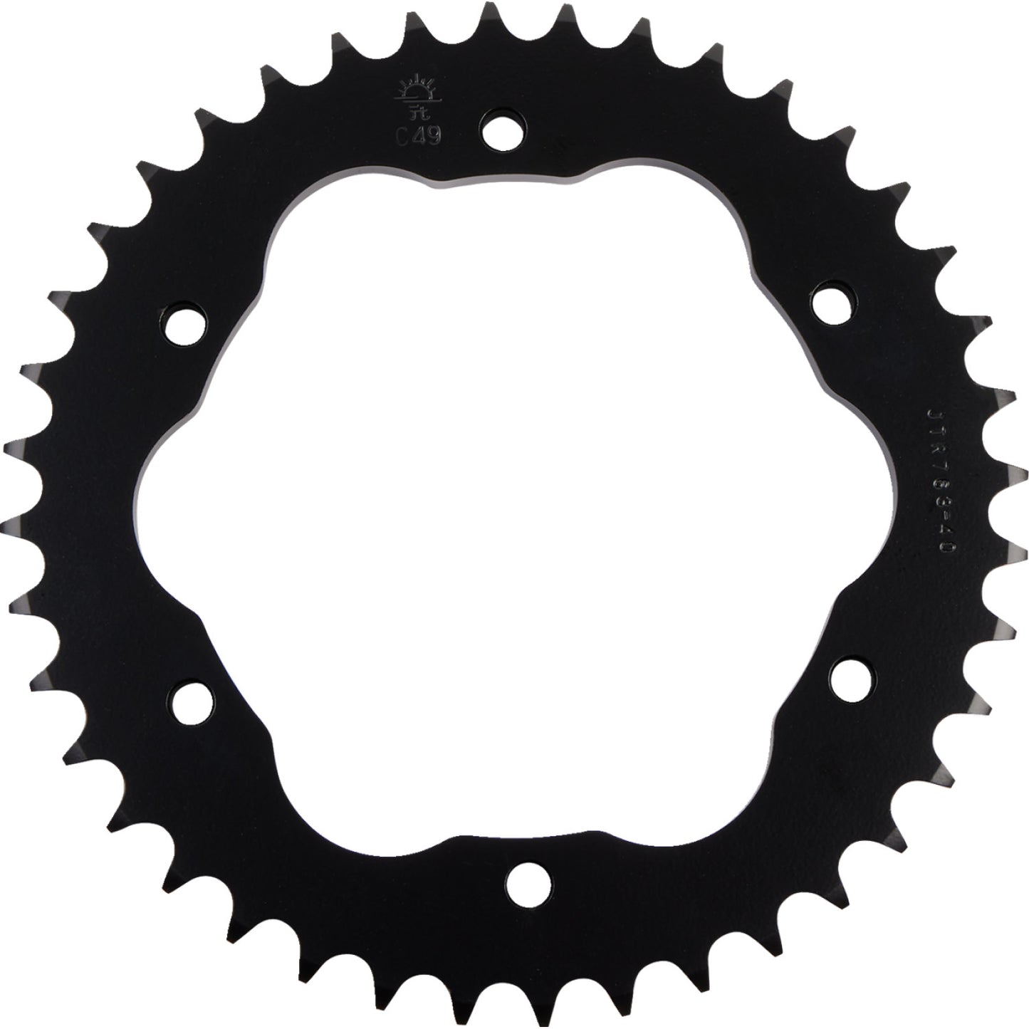 JT SPROCKETS Rear Sprocket - 40 Tooth - Multistrada JTR763.40 by JT Rear Sprockets Steel Type