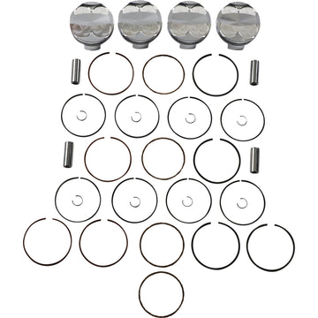 JE Pistons Piston Kit 247629 | JE Pistons | Piston & Ring Kits