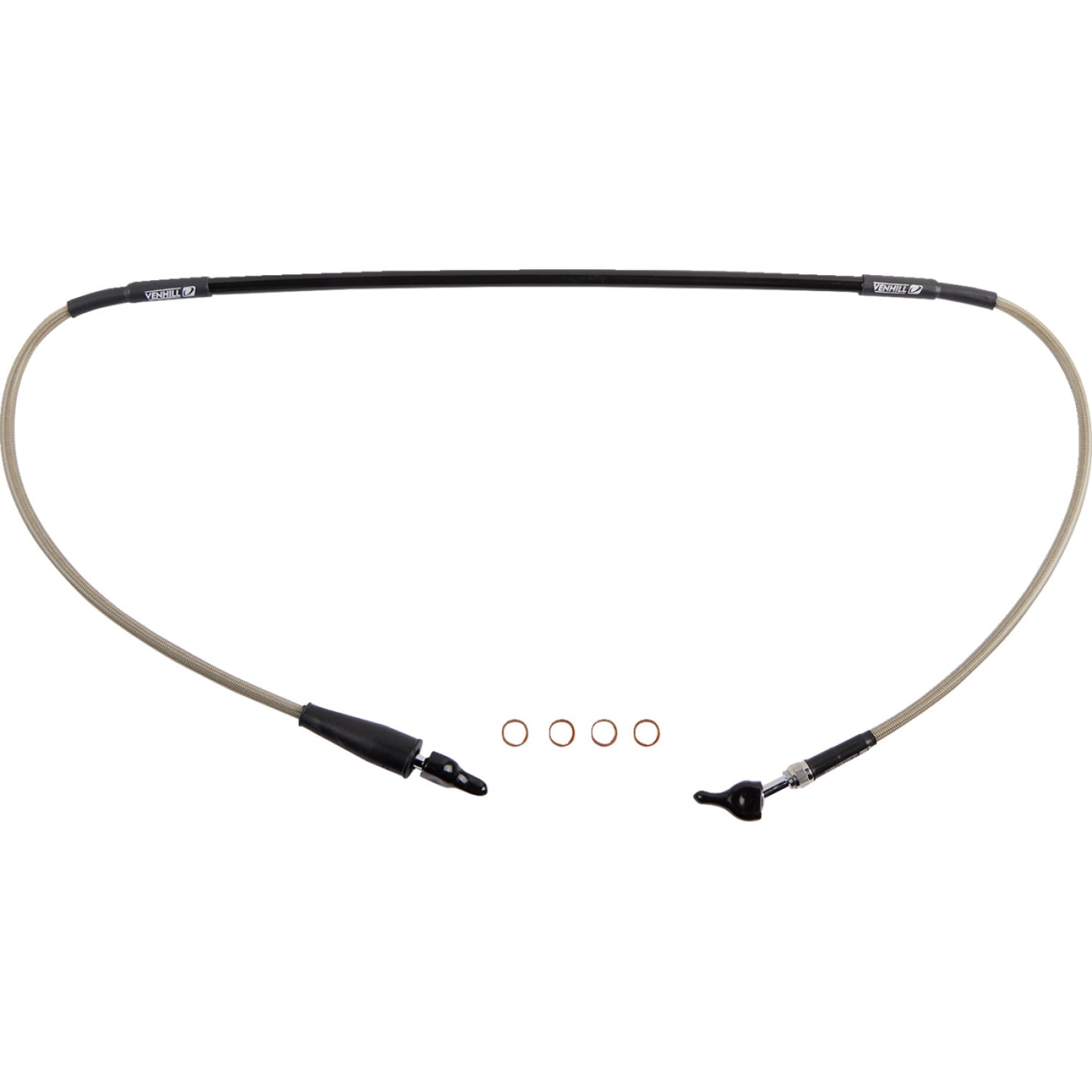 Moose Racing Brake Line - Front - Stainless Steel - Suzuki S01-1035