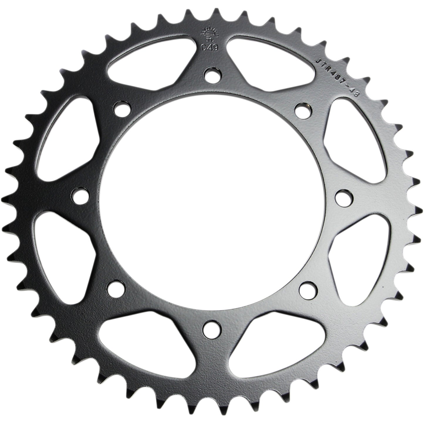 JT SPROCKETS Sprocket - Rear - Kawasaki - 43-Tooth JTR487.43 by JT Rear Sprockets Steel Type