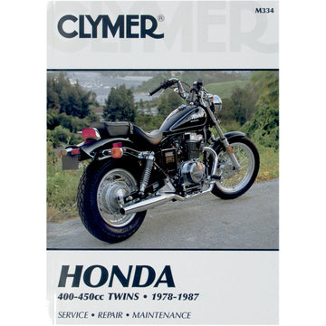 CLYMER Manual - Honda - 400/450 Twins CM334