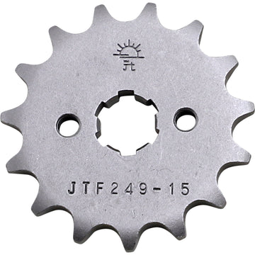 JT SPROCKETS Countershaft Sprocket - 15 Tooth JTF249.15 by JT Countershaft Sprockets Steel