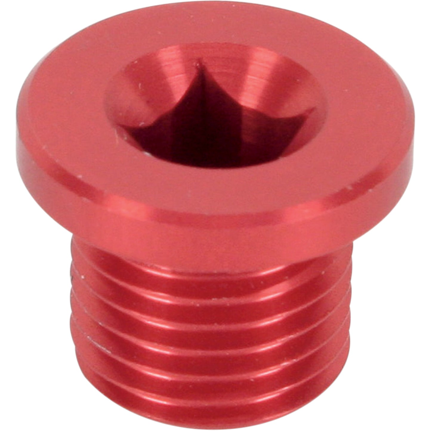 Moose Racing Magnetic Drain Plug - Red - Husqvarna DP127