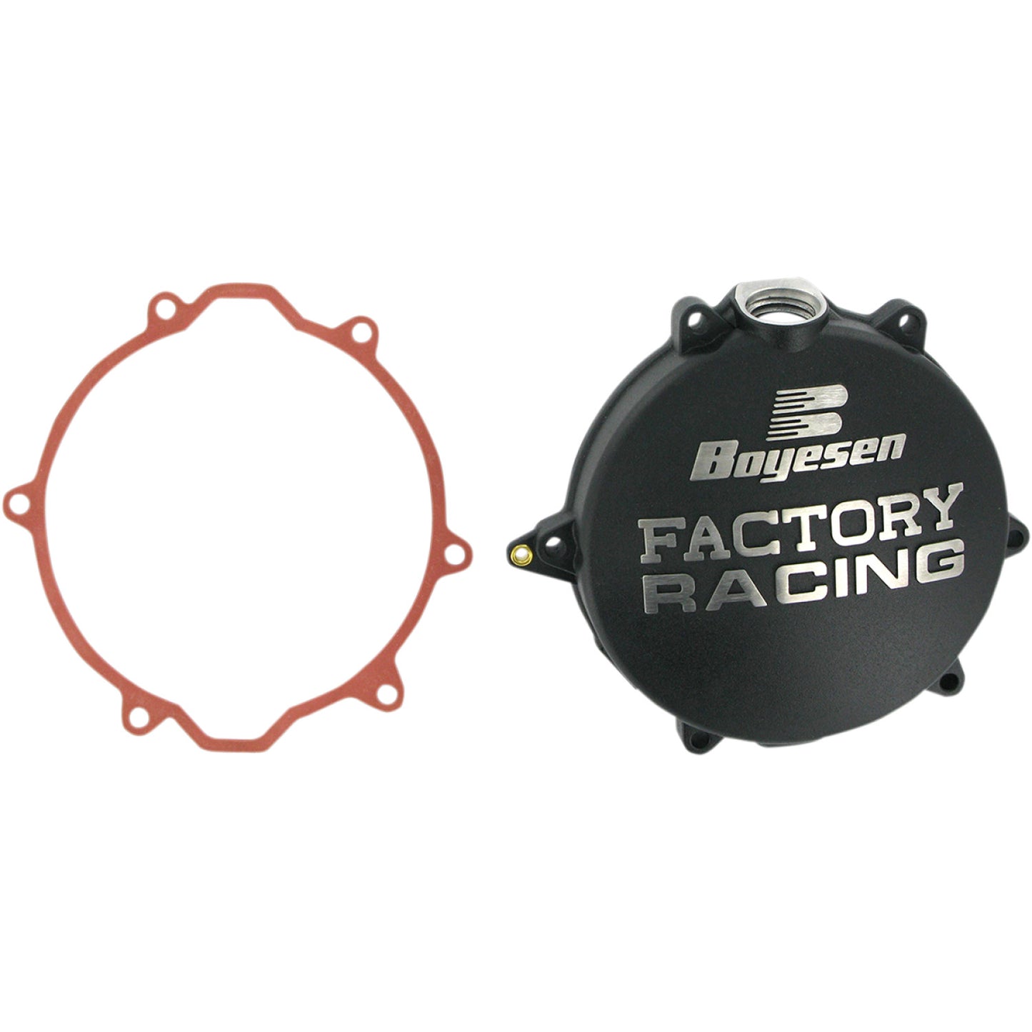 BOYESEN Clutch Cover - Black - Husaberg/KTM CC-44B