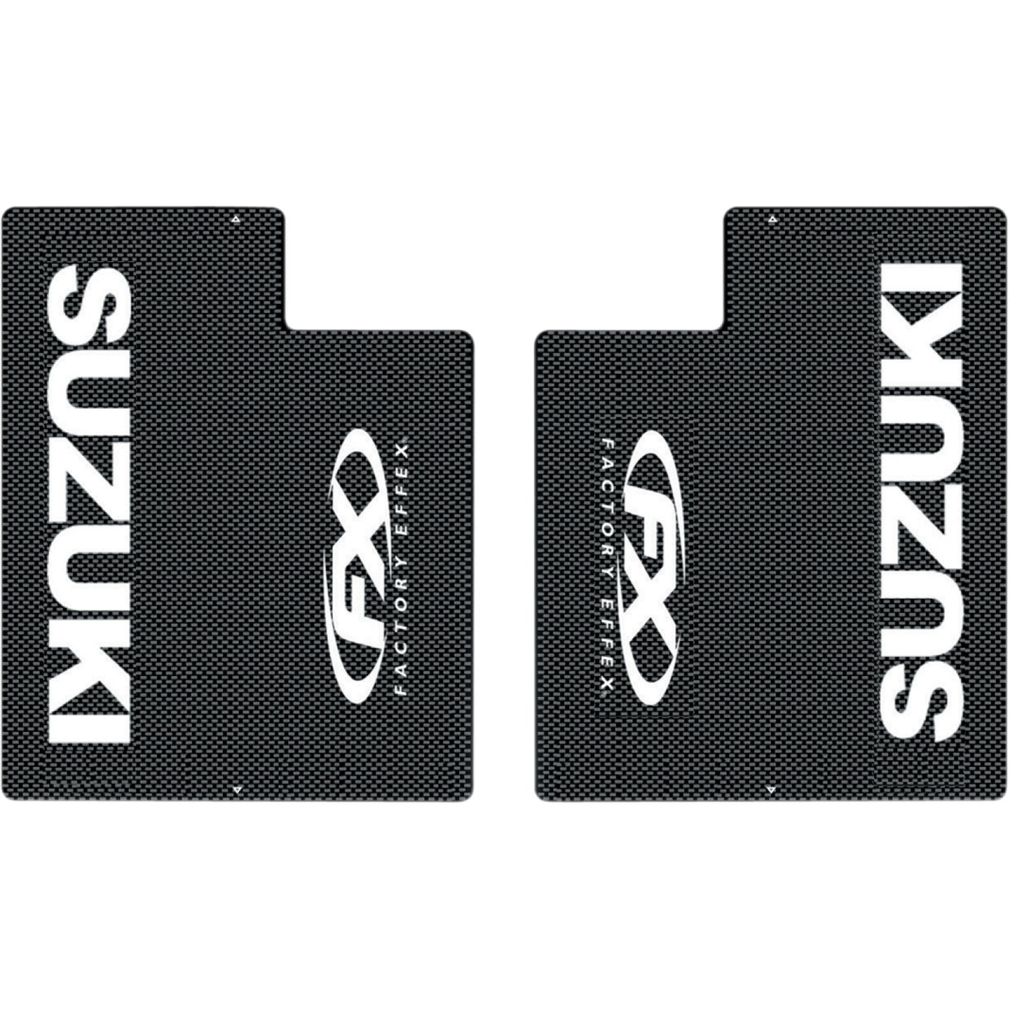 FACTORY EFFEX Carbon Fiber Fork Shield - Suzuki 08-38406