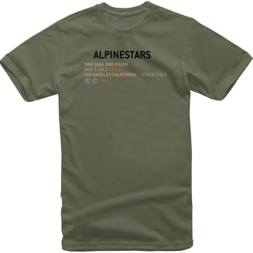 ALPINESTARS Quest T-Shirt - Military - Medium 1212-72002690-M
